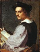 Andrea del Sarto Portrait of a Young Man oil painting artist